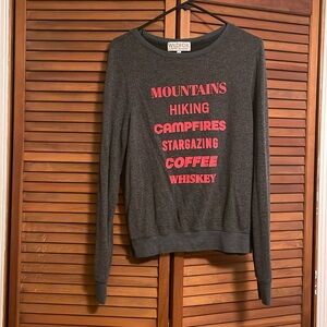 Wildfox comfy camping sweater